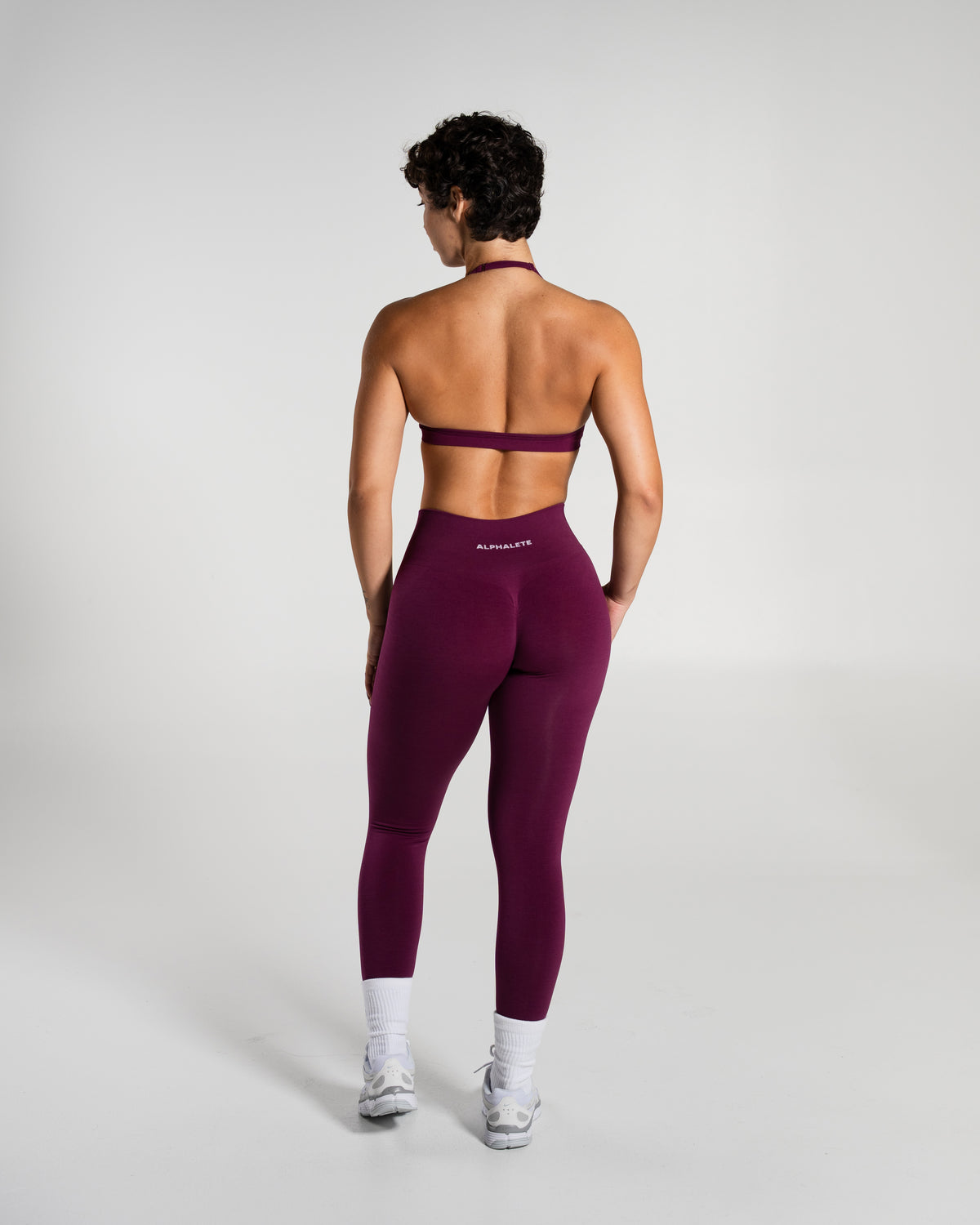 Amplify Mid Rise Legging - Cashmere product media