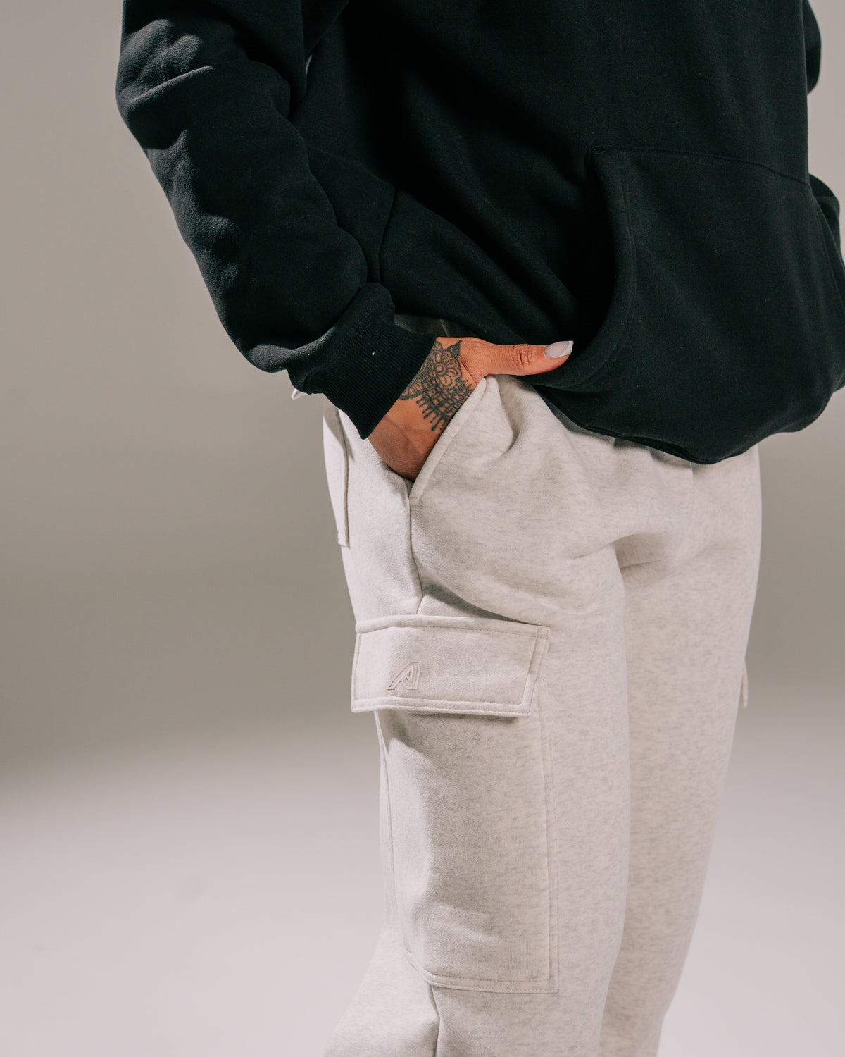 Staple Cargo Pant - LT Heather Grey product media