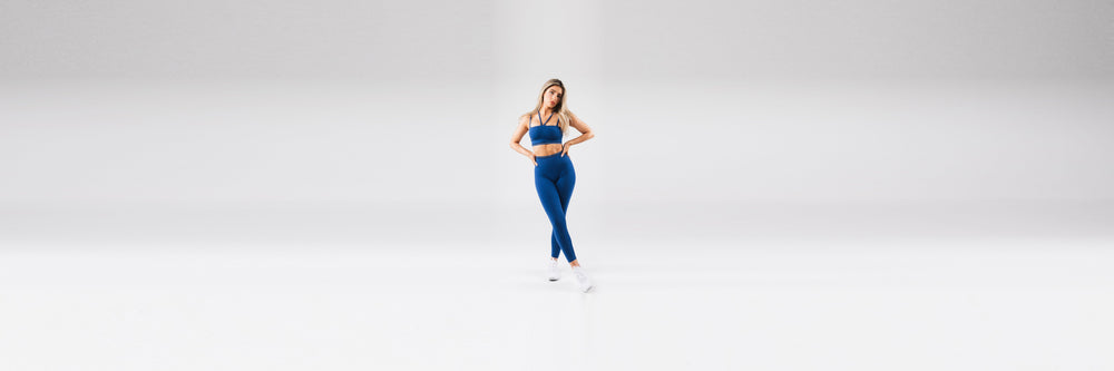 Alphalete Amplify Legging and Tri Sports buy Bra Set