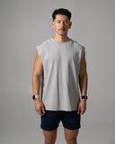 Alpha Tank - Med Heather Grey