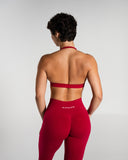 Amplify Minimal Bra in Scarlet – women's sports bra in nylon and polyester fabric