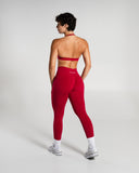 Amplify Mid Rise Legging in Scarlet – Alphalete women's legging, view 8