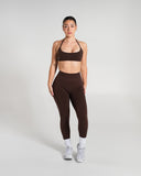 Amplify Ultra-High Rise Legging in Cashmere – women's high-rise seamless compression legging, view 5