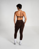 Amplify Mid Rise Legging in Cashmere – women's legging in nylon and polyester fabric, view 6