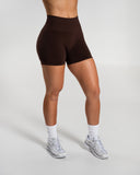 Amplify Mid Rise Short in Cashmere – women's shorts with breathable fabric