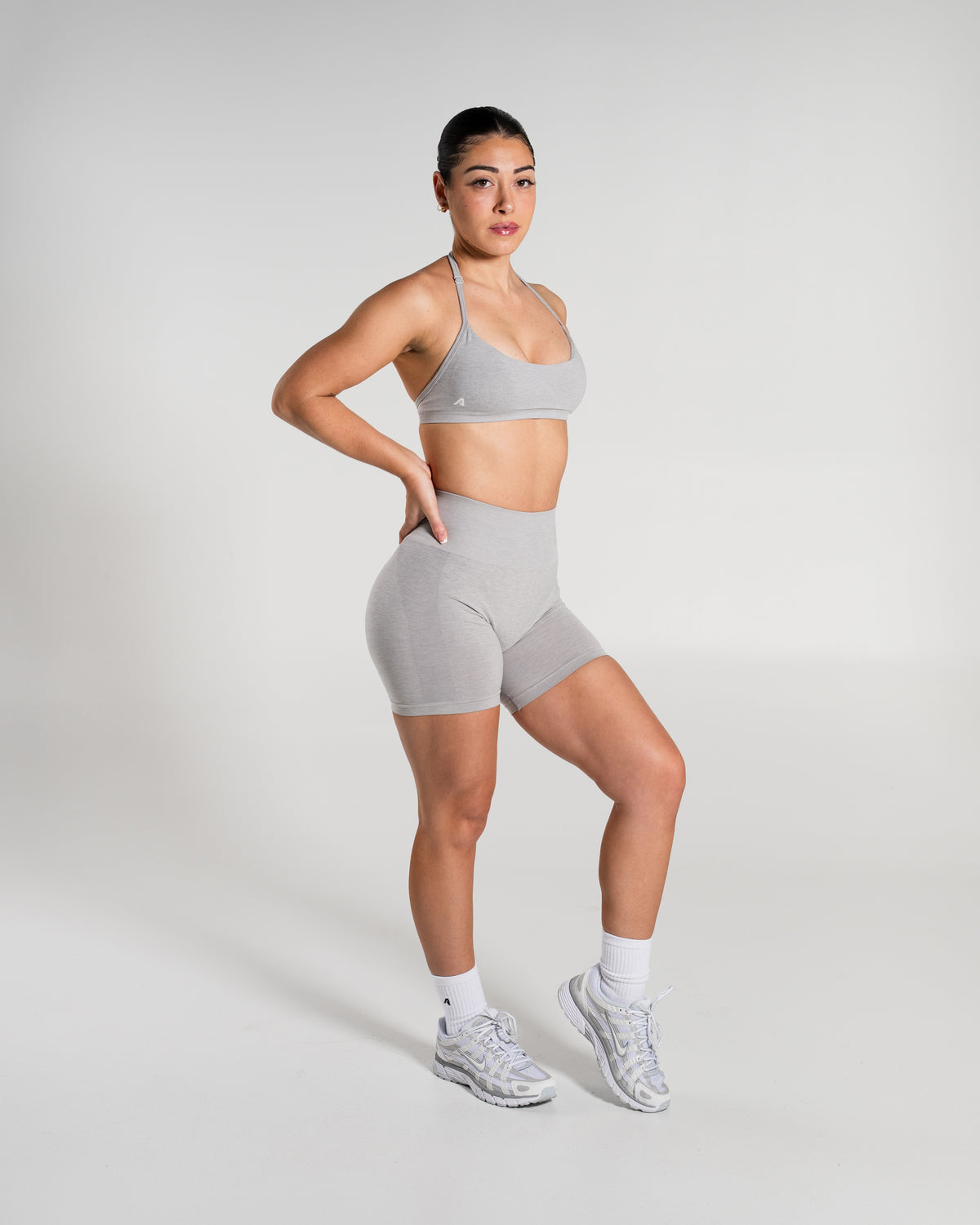 Amplify Ultra-High Rise Short - Cashmere product media