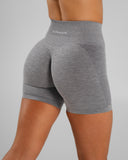 Amplify Ultra-High Rise Short - Heather Grey