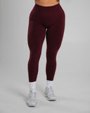 Amplify Mid Rise Legging - Merlot