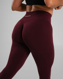 Amplify Mid Rise Legging - Merlot