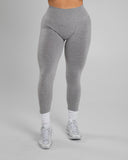 Amplify Mid Rise Legging - Heather Grey
