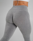 Amplify Mid Rise Legging - Heather Grey