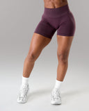Amplify Mid Rise Short - Black Garnet