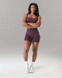 Amplify Ultra-High Rise Short - Black Garnet