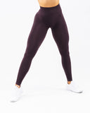 Contour Ultra-High Rise Legging - Black Garnet