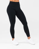 Amplify Mid Rise Legging - Black Matter