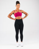 Amplify Mid Rise Legging - Black Matter