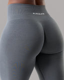 Amplify Mid Rise Legging - Smoke