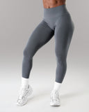 Amplify Mid Rise Legging - Smoke