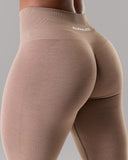 Amplify Mid Rise Legging - Mocha