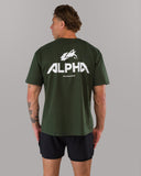 Alpha Tee - Moss