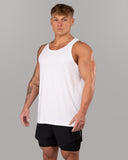 Racer Tank - White