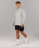 Racer Quarter Zip - Cloud