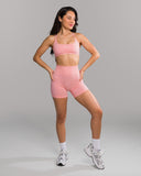 Amplify Open Back Bra - Rose