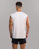 Dark Haven Cut Off - White