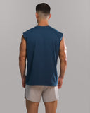 Dark Haven Cut Off - Varsity Blue