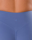 Wrap Mid Rise Short - Bluebonnet