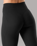Aura Ultra-High Rise Legging - Onyx