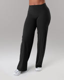 Aura Wide Leg Pant Long - Black