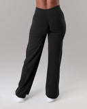 Aura Wide Leg Pant Long - Black