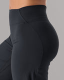 Aura Wide Leg Pant Long - Black