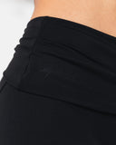 Aura Foldover Flare - Black