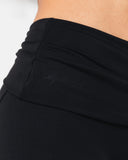 Aura Foldover Flare - Black