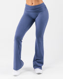 Aura Foldover Flare - Dusty Blue