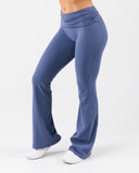 Aura Foldover Flare - Dusty Blue