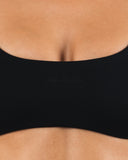Aura Strappy Bra - Onyx