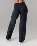 Aura Wide Leg Pant Regular - Black
