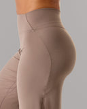 Aura Wide Leg Pant - Mocha