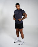 Base Tee - Dusty Navy