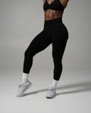 Pump Mid Rise Legging - Black