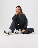 Bubble Crew - Heather Black