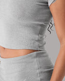 Cloud Tee - Heather Grey