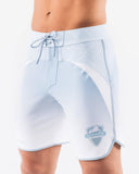 Crescent Boardshort - Sky White