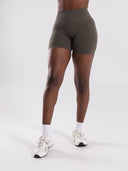 Pump High Rise Short - Khaki