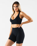 Deep V Cady Bra - Black
