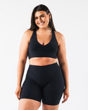 Deep V Cady Bra - Black