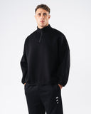 ELMTS Quarter Zip - Black